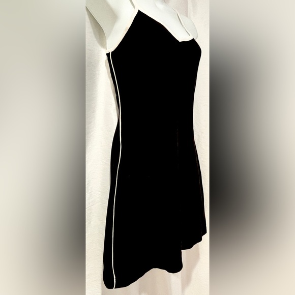 Amisu Black Cotton Sporty Dress - Picture 3 of 6